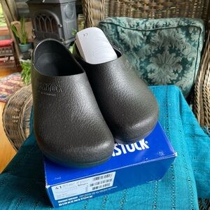 Birkenstock Profi-Birki Clogs in Black